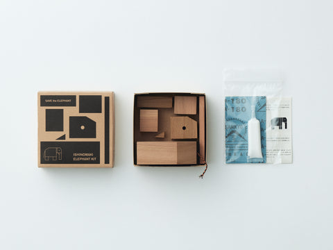 石卷工房自製小笨象 ISHINOMAKI ELEPHANT DIY KIT
