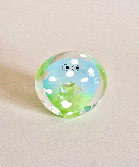 Studio Arhoj Crystal Blob | Grassland Doughnut