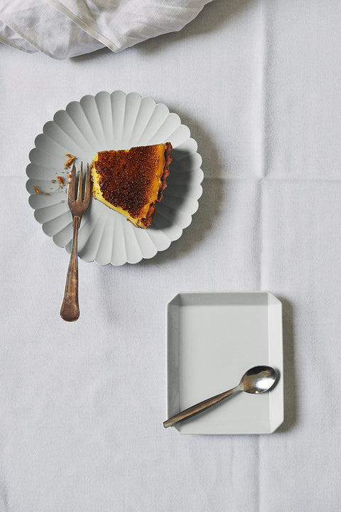 1616/arita Japan | TY Square Plate 130 Grey