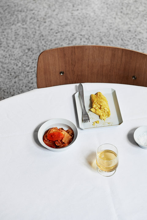 1616/arita Japan | TY Square Plate 200 Grey