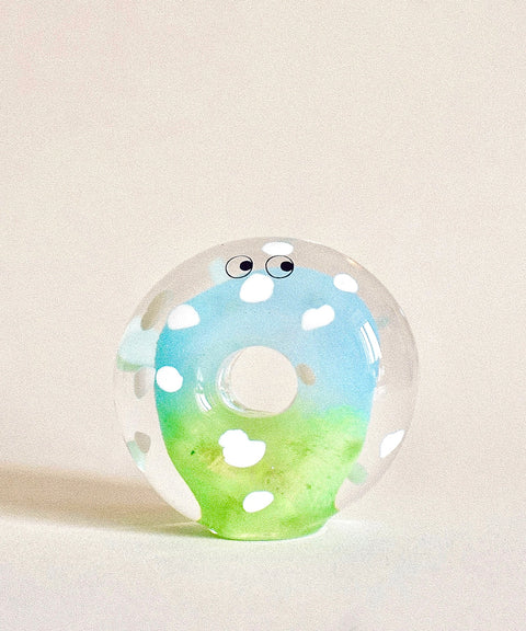 Studio Arhoj Crystal Blob | Grassland Doughnut