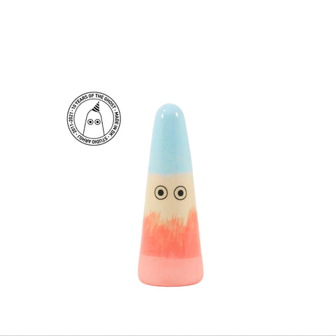 Studio Arhoj 10 Year Ghost - Blue Pink Brush