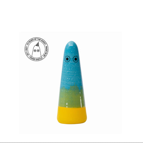 Studio Arhoj 10 Year Ghost - Blue Yellow Brush