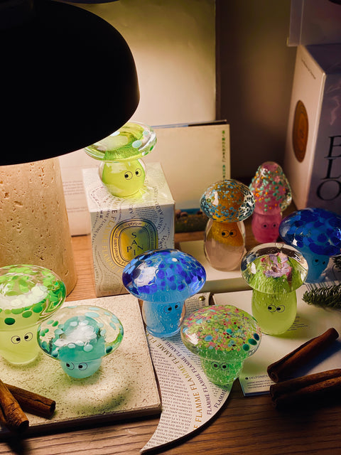 Studio Arhoj Crystal Blob | Sea blue Shoom