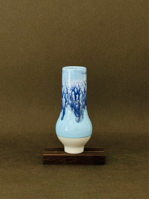 Studio Arhoj Hana Vase | Abstract Sea Coast (Small)