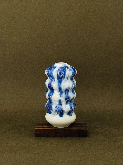 Studio Arhoj Hana Vase | Blue Vinyl (Small)