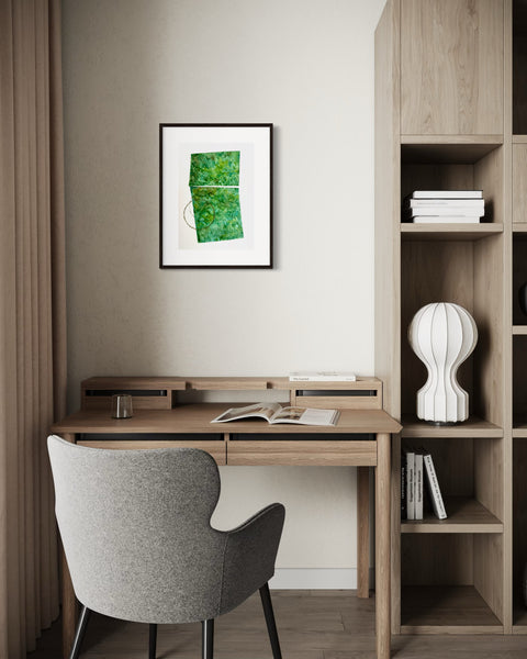 ORIGINAL Hand Painted Watercolour Artwork #810 - Lush Blocks