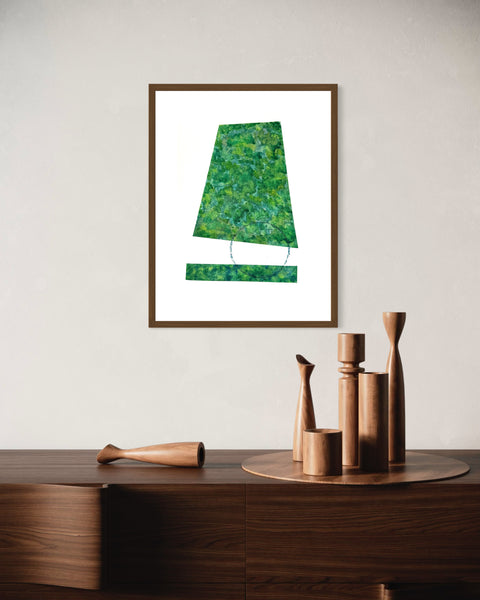 ORIGINAL Hand Painted Watercolour Artwork #808 - A Gap in a Hat