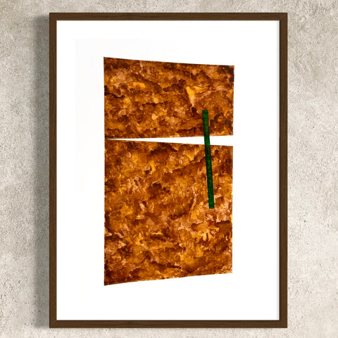 ORIGINAL Hand Painted Watercolour Artwork #901 - Lighter in Amber
