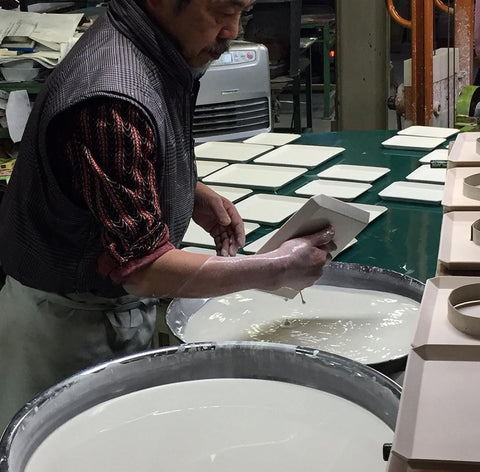 1616/arita Japan | TY Square Plate 200 Grey