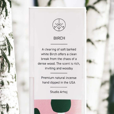 Studio Arhoj Incense | Birch