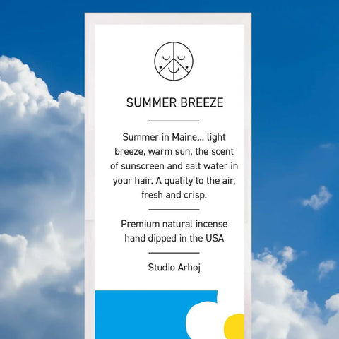 Studio Arhoj Incense | Summer Breeze