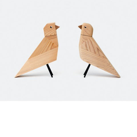 石卷工房自製木小鳥 ISHINOMAKI Bird DIY KIT