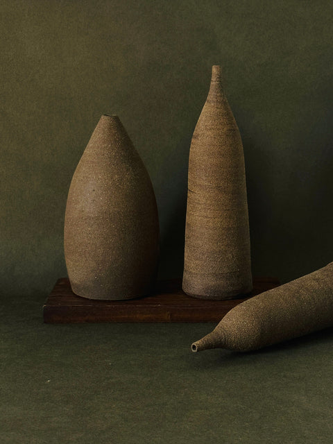 Wilson & Emho Ceramics | Black mountain vase #2