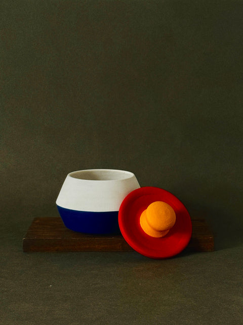 Wilson Ceramics | Colour decorative container