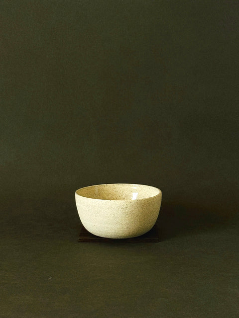 Wilson & Emho Ceramics | Granite light grey round bowl #2