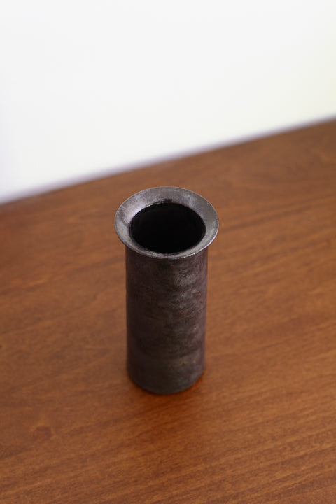 Wilson Ceramics | Metallic glazed tapered vase