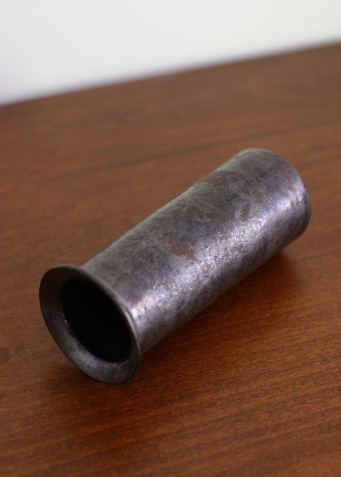 Wilson Ceramics | Metallic glazed tapered vase