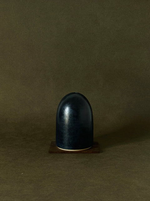 Wilson & Emho Ceramics | Navy blue matty vase