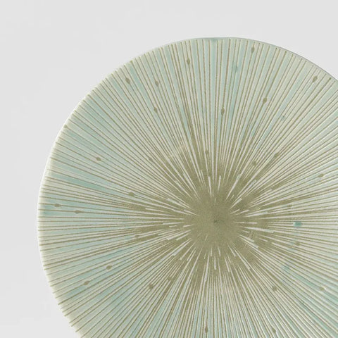 Ice Drift Green Tapas Plate