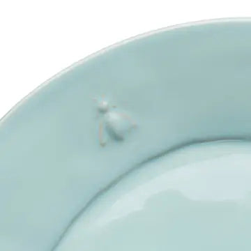 La Rochère | Bee Ceramic Dinner Plate (Light Blue)