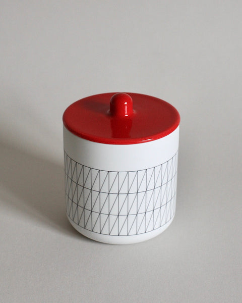 1616 / arita japan | S&B Colour Porcelain Container (Red)