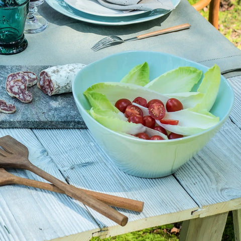 La Rochère | Bee Ceramic Salad Bowl (Light Blue)