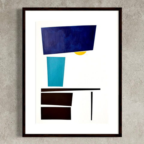 ORIGINAL Hand Painted Acrylic Artwork - Furniture collection #204 - Royal Glow