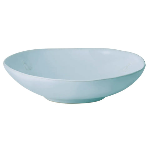 La Rochère | Bee Ceramic Soup/ Breakfast Plate (Light Blue)