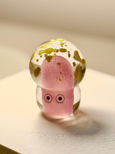 Studio Arhoj Crystal Blob | Shocking Pink Shroom #90