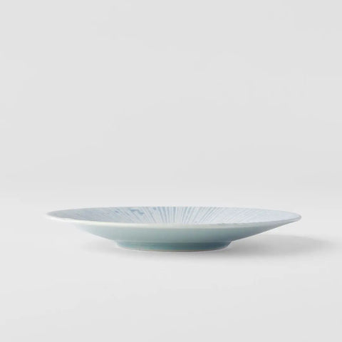 Ice Drift Blue Tapas Plate