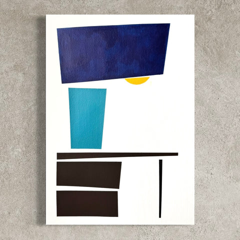 ORIGINAL Hand Painted Acrylic Artwork - Furniture collection #204 - Royal Glow