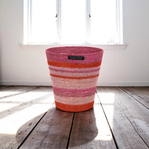 Seagrass Waste Paper Basket in Guardsman & Neyron
