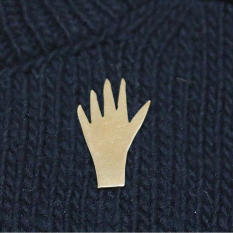 Brass Brooch | The Maker Hand