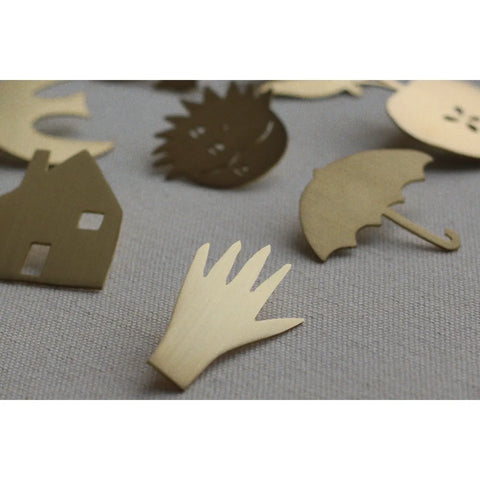 Brass Brooch | The Maker Hand