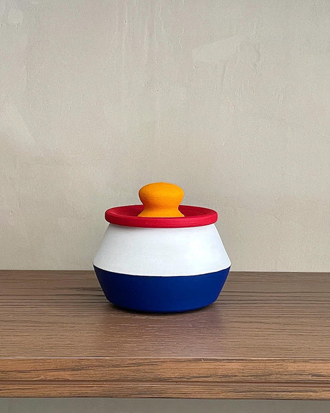 Wilson Emho Ceramics | Colour decorative container