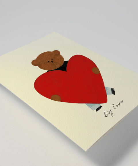 The Bear Days | Big Love Bear Greeting Card
