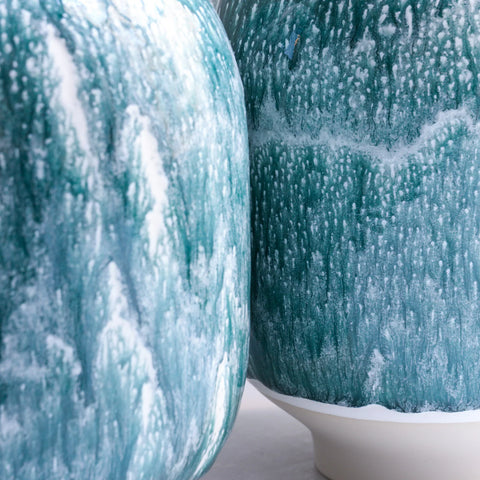 Studio Arhoj Hana Vase | Plum - Andromeda Green (Large)