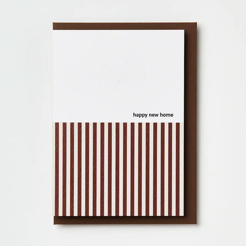 Happy New Home Greeting Card