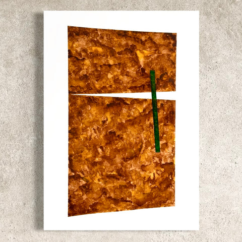 ORIGINAL Hand Painted Watercolour Artwork #901 - Lighter in Amber
