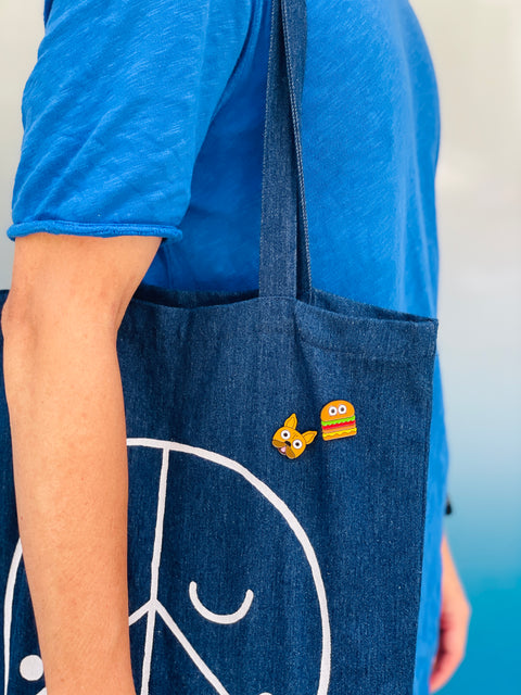 Metal Pin | Burger