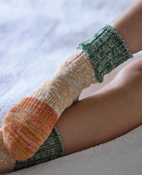 Thunders Love | Charlie Cotton Socks (Orange)