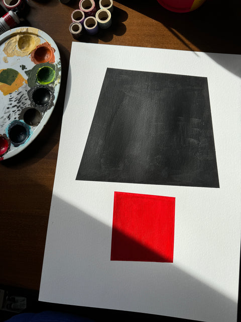ORIGINAL Hand Painted Acrylic Artwork - Furniture collection #201