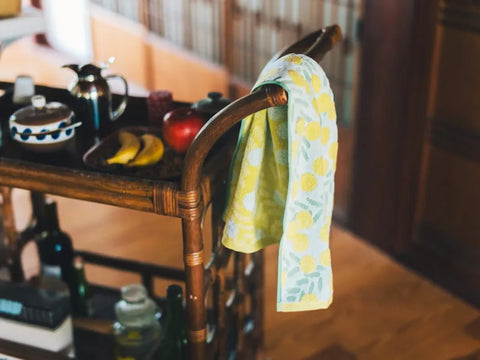 IORI MIMOSA | Bath Towel (Green Yellow)