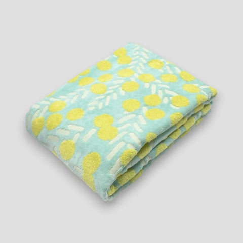 IORI MIMOSA | Bath Towel (Yellow Blue)