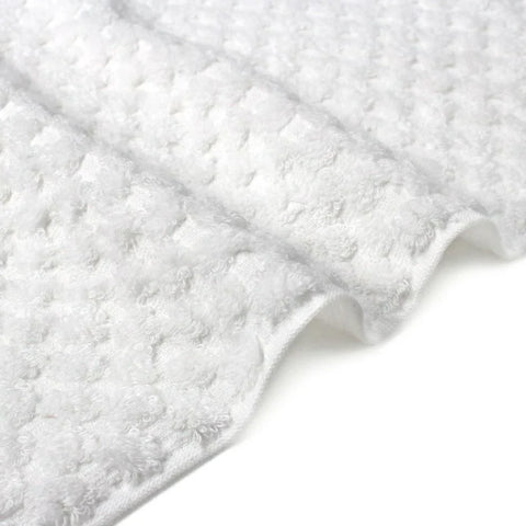 IORI N/W Series | Face & Hand Towel (White Blue)