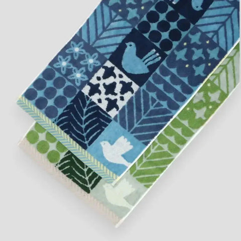 IORI SHINRIN | Hand & Face Towel (Green)