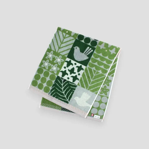 IORI SHINRIN | Hand & Face Towel (Green)