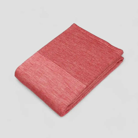 IORI UMI Gauze-Pile | Bath Towel (Red)
