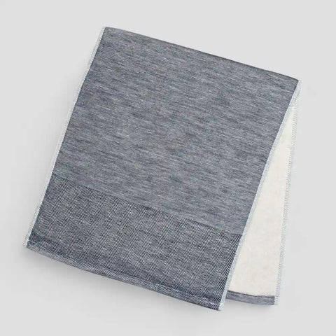 IORI UMI Gauze-Pile | Hand & Face Towel (Navy)